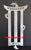 13 Level Belt Holder: Taekwondo Belt Display: Karate belt rack personalized