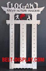 Taekwondo Belt Display: Personalized Karate Belt Level Display Rack: Martial Arts Belt Holder