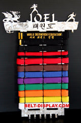 Karate Belt Display Rack
