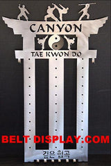 Martial Arts Belt Display | Karate Belt Display | Martial Arts Belt Holder