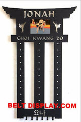 Taekwondo Belt Display | Preferred Karate Belt Rack & Martial Arts Belt Holders | belt-display.com