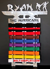 Martial Arts Belt Display