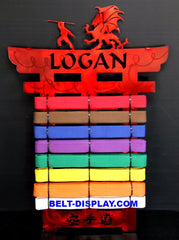 Martial  Arts Belt  Display