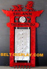Martial Arts Belt Display: Taekwondo Belt Rack: Karate Belt Rack