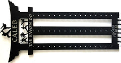 Martial Arts Belt Display: Tae Kwon Do & Karate Belt Display Rack