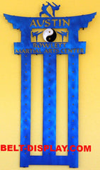 Martial Arts Belt Rack: Personalized Martial Arts Belt Holder