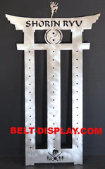 Martial Arts Belt Rack / Shorin Ryu