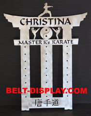 Tang Soo Do Belt Display